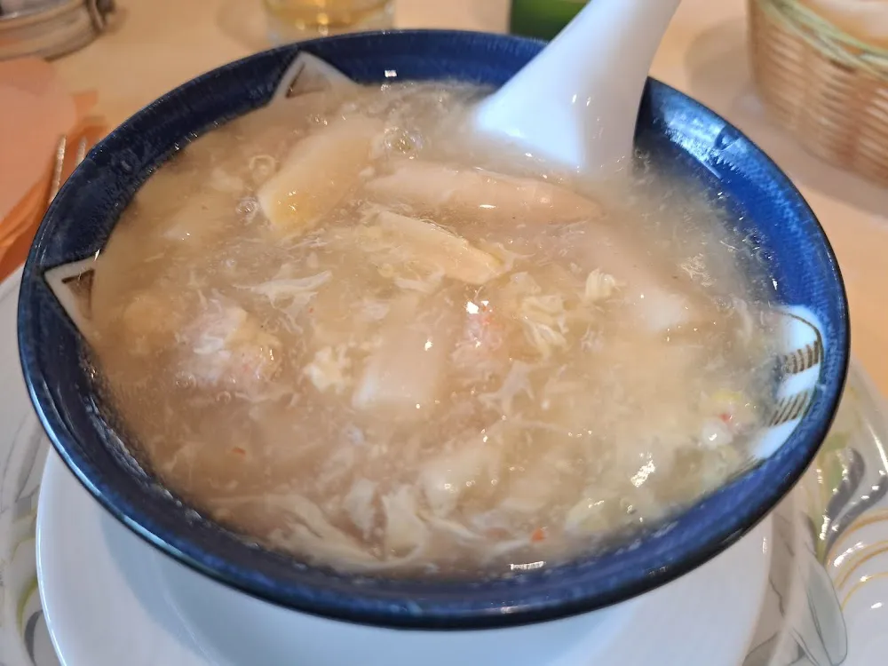 Potage Crabe Et Asperges